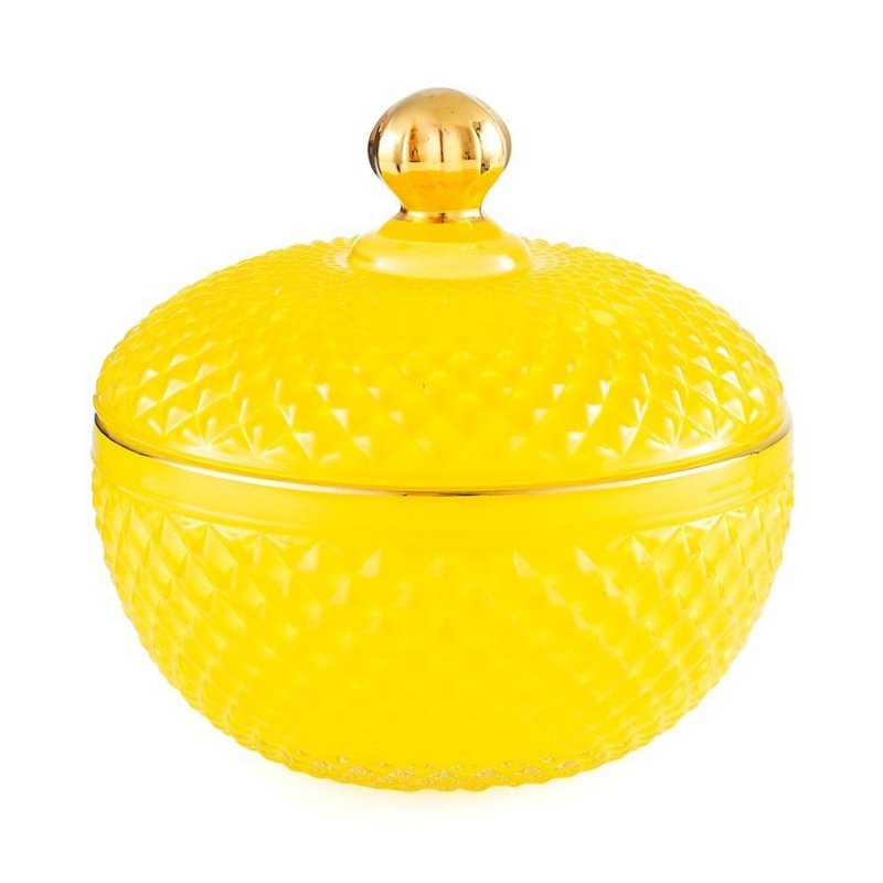 Medina Scatola Portaoggetti Giallo
