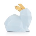 Coniglio In Ceramica Celeste