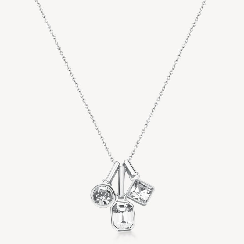 Brosway - Collana Symphonia - Acciaio - Cristalli