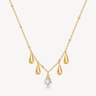 Brosway - Collana Perfect - Acciaio - Cristalli