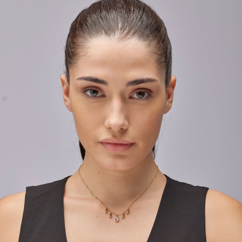 Brosway - Collana Perfect - Acciaio - Cristalli