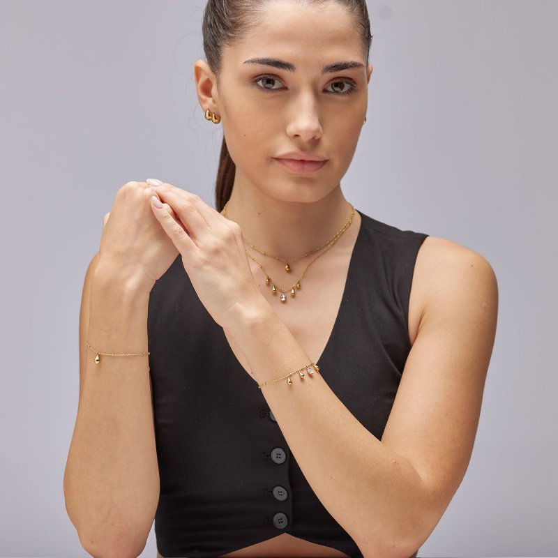 Brosway - Collana Perfect - Acciaio - Cristalli