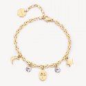 Brosway - Bracciale Chakra - Acciaio - Oro 14K