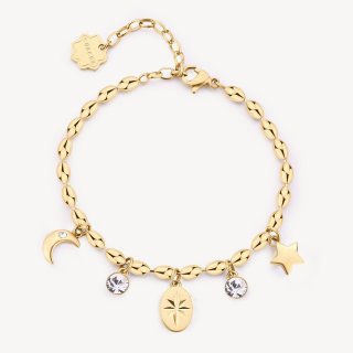 Brosway - Bracciale Chakra - Acciaio - Oro 14K