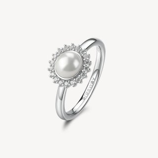Brosway - Anello Fancy - Argento 925‰ - Perla E Zirconi
