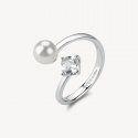 Brosway - Anello Fancy - Argento 925‰ - Perla E Zirconi