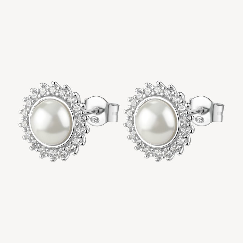 Brosway - Orecchini Fancy - Argento - Perle E Zirconi