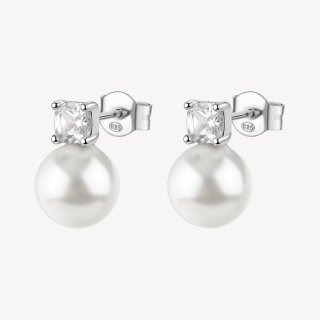 Brosway - Orecchini Fancy - Argento - Perle E Zirconi