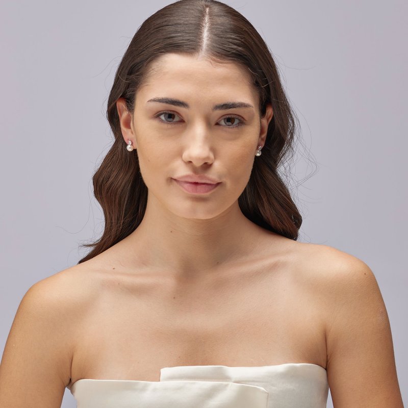 Brosway - Orecchini Fancy - Argento - Perle E Zirconi