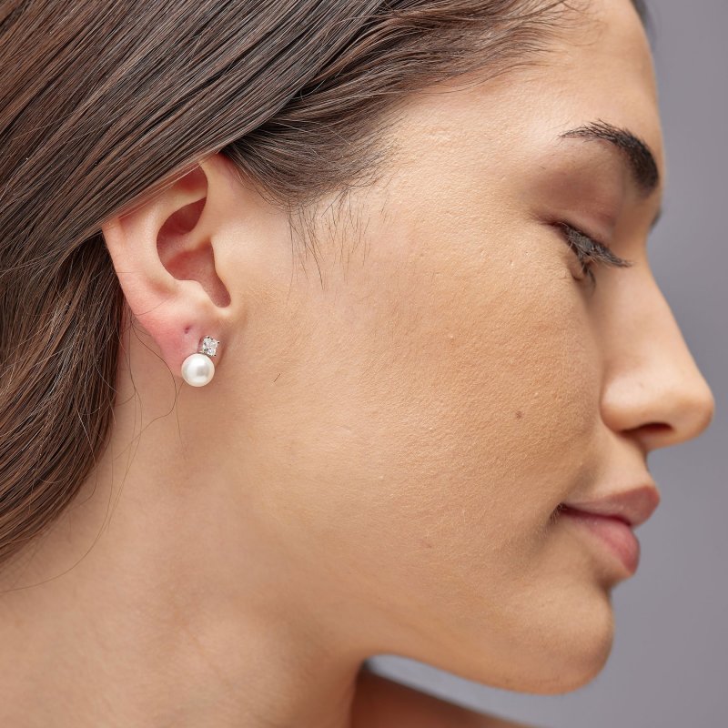 Brosway - Orecchini Fancy - Argento - Perle E Zirconi
