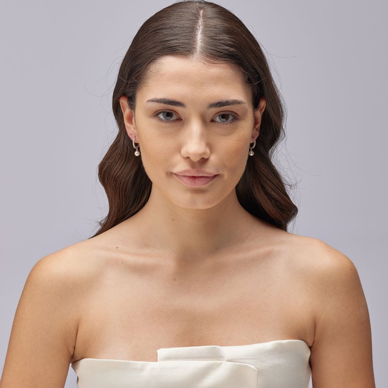Brosway - Orecchini Fancy - Argento - Perle Zirconi