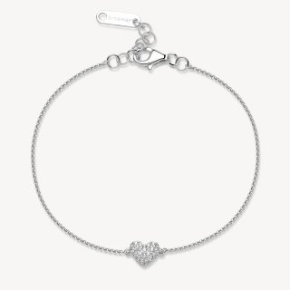 Brosway - Bracciale Fancy - Cuore Zirconi - Argento
