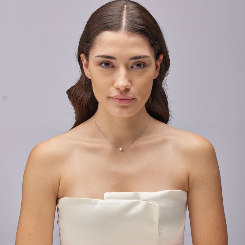 Brosway - Collana Fancy - Argento - Perla Centrale