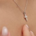 Brosway - Charm Fancy - Croce Argento - Perla Zirconi