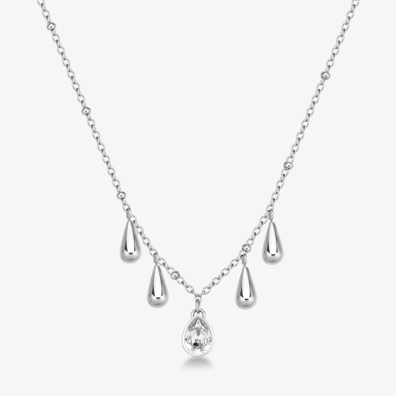 Brosway - Collana Perfect - Acciaio - Cristalli