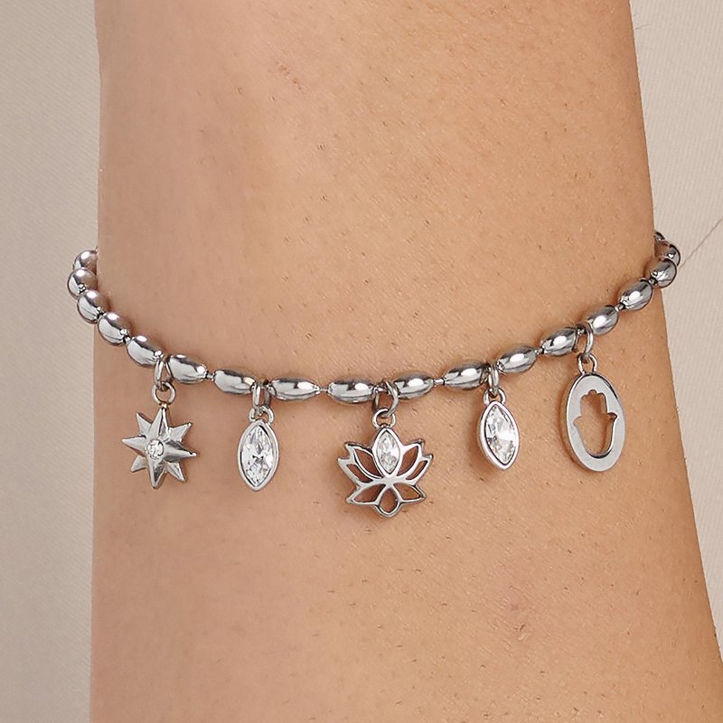Brosway - Bracciale Chakra Mistici - Acciaio - Cristalli