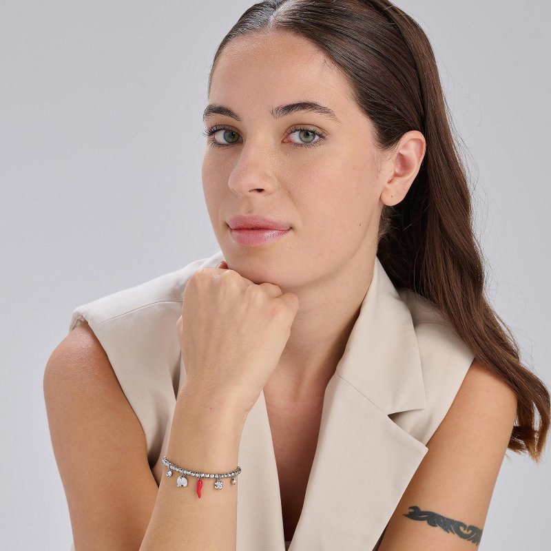 Brosway - Bracciale Chakra - Acciaio - Cristalli