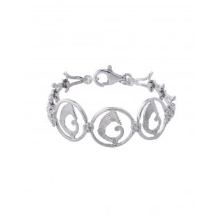Spadafora - Bracciale Drago Light - Argento 925