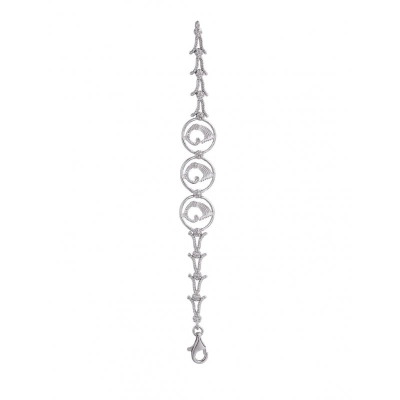 Spadafora - Bracciale Drago Light - Argento 925