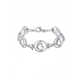 Spadafora - Bracciale Draghi Light - Argento 925