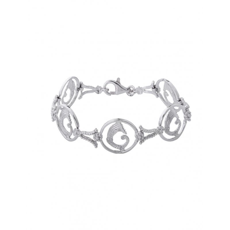 Spadafora - Bracciale Draghi Light - Argento 925