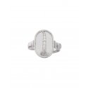 Spadafora - Anello Capo Colonna - Argento 925 - Smalto Blu