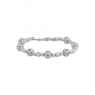 Spadafora - Bracciale Jennacchelle - Argento - Rodio