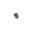 Spadafora - Anello Drago Excalibur - Argento Nero