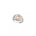 Spadafora - Anello Drago Dorico Bianco - Argento