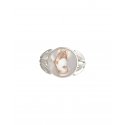 Spadafora - Anello Drago Dorico Bianco - Argento