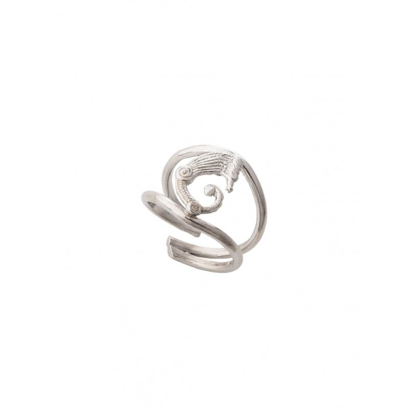 Spadafora - Anello Drago Light - Argento 925
