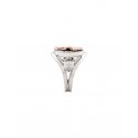 Spadafora - Anello Drago Nuance Corallo - Argento 925