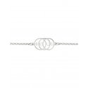 Spadafora - Bracciale Cerchi Line - Argento 925