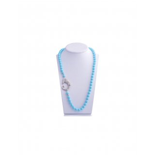 Spadafora - Collana Turchese E Drago - Argento 925