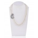 Spadafora - Collana Drago Florense - Argento - Perle