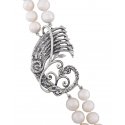 Spadafora - Collana Drago Florense - Argento - Perle