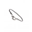 Spadafora - Bracciale Drago Fune - Argento 925