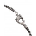 Spadafora - Bracciale Drago Fune - Argento 925