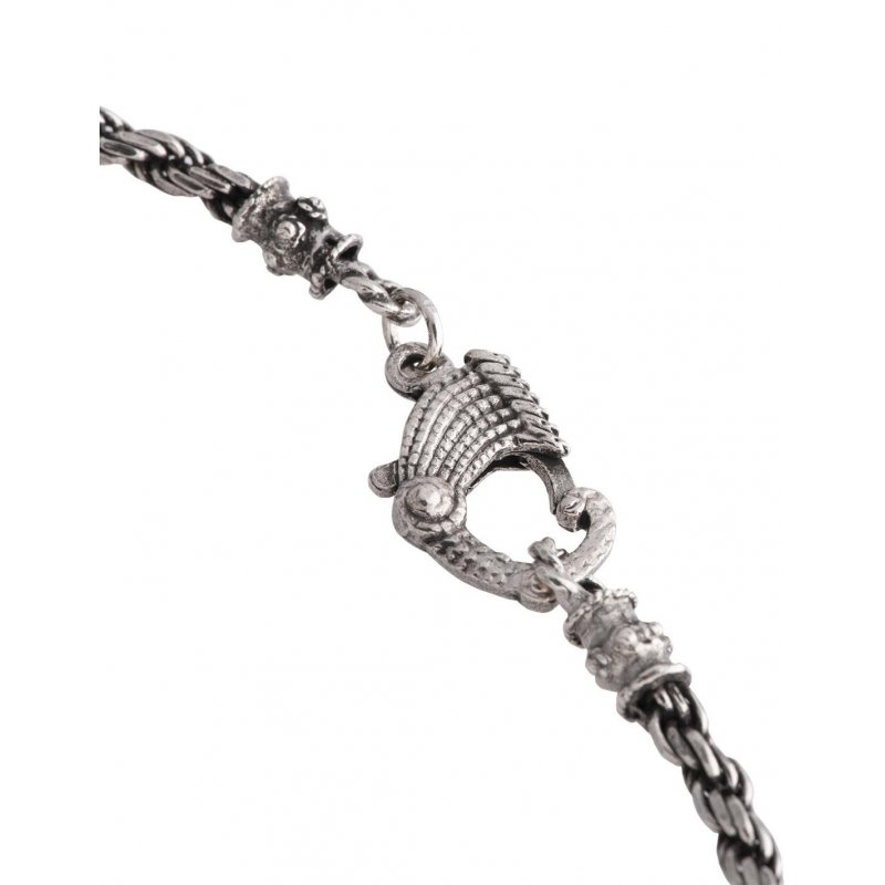 Spadafora - Bracciale Drago Fune - Argento 925