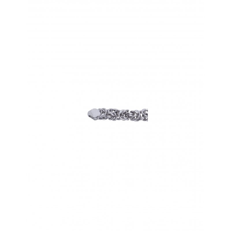 Spadafora - Bracciale In Argento - Maglia Bizantina