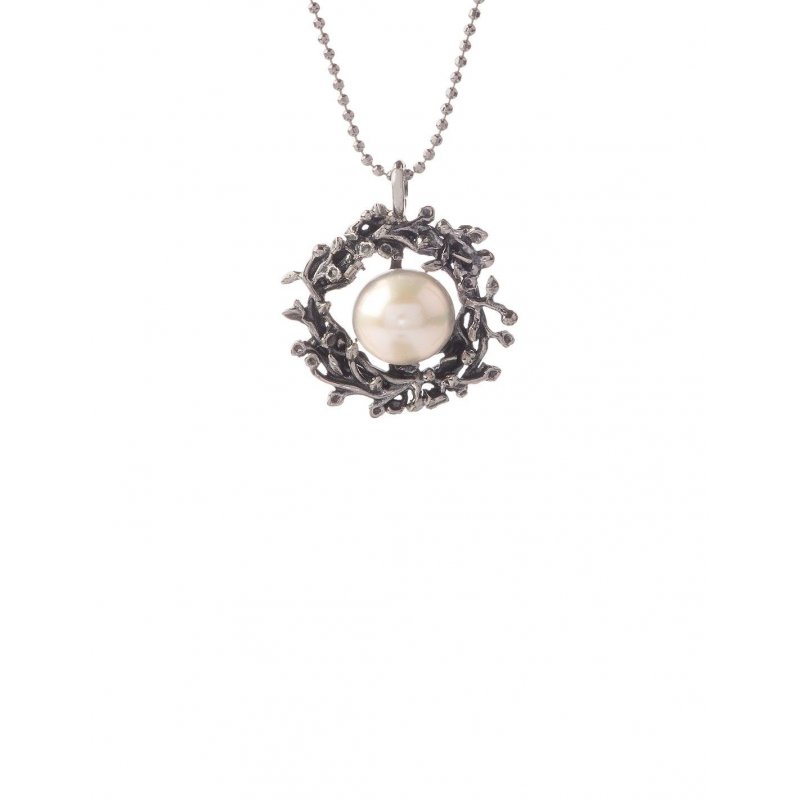 Spadafora - Ciondolo Perla Albero Vita - Argento 925