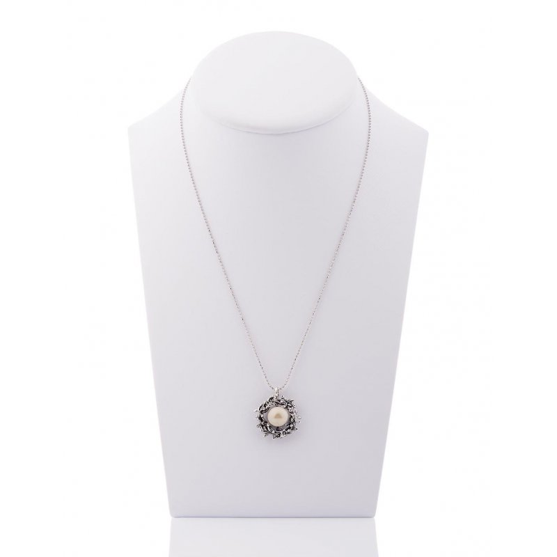 Spadafora - Ciondolo Perla Albero Vita - Argento 925