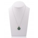 Spadafora - Ciondolo Albero Della Vita - Verde - Argento