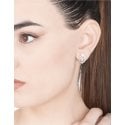 Spadafora - Orecchini Drago Clip - Argento 925