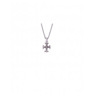 Spadafora - Ciondolo Croce Excalibur - Argento 925