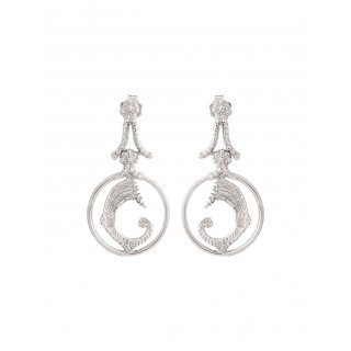 Spadafora - Orecchini Drago Light - Argento 925 - Pendenti