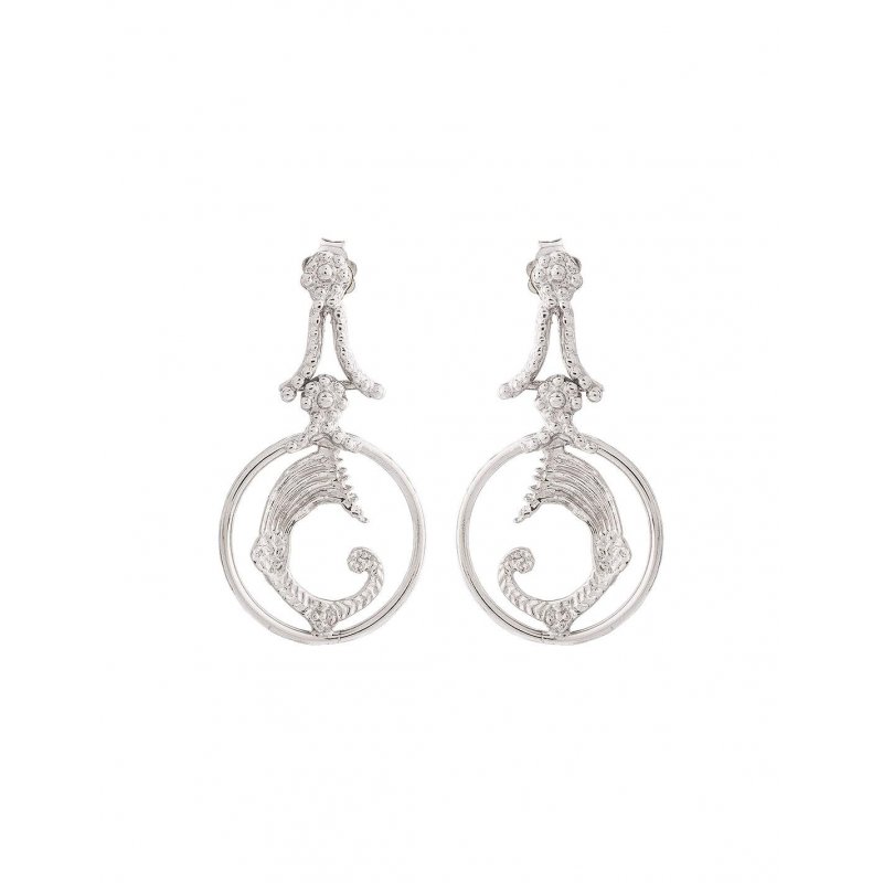 Spadafora - Orecchini Drago Light - Argento 925 - Pendenti