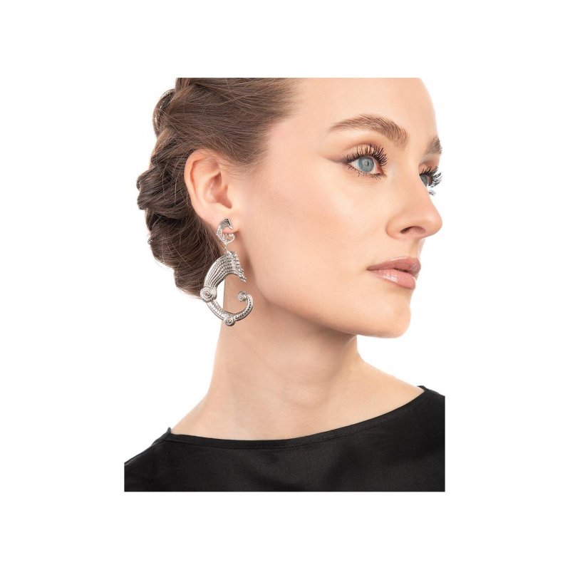 Spadafora - Orecchini Drago Silver - Argento - Artigianali