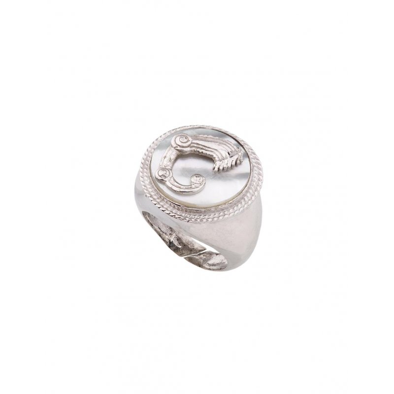 Spadafora - Anello Drago Bombato - Argento 925
