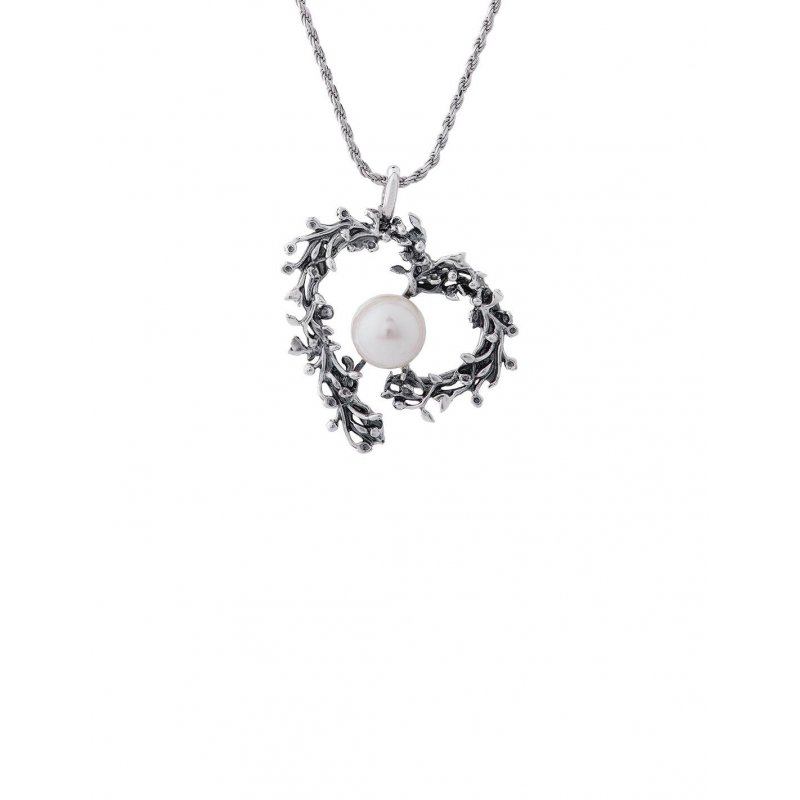 Spadafora - Collana Passion E Perla - Argento - Perla